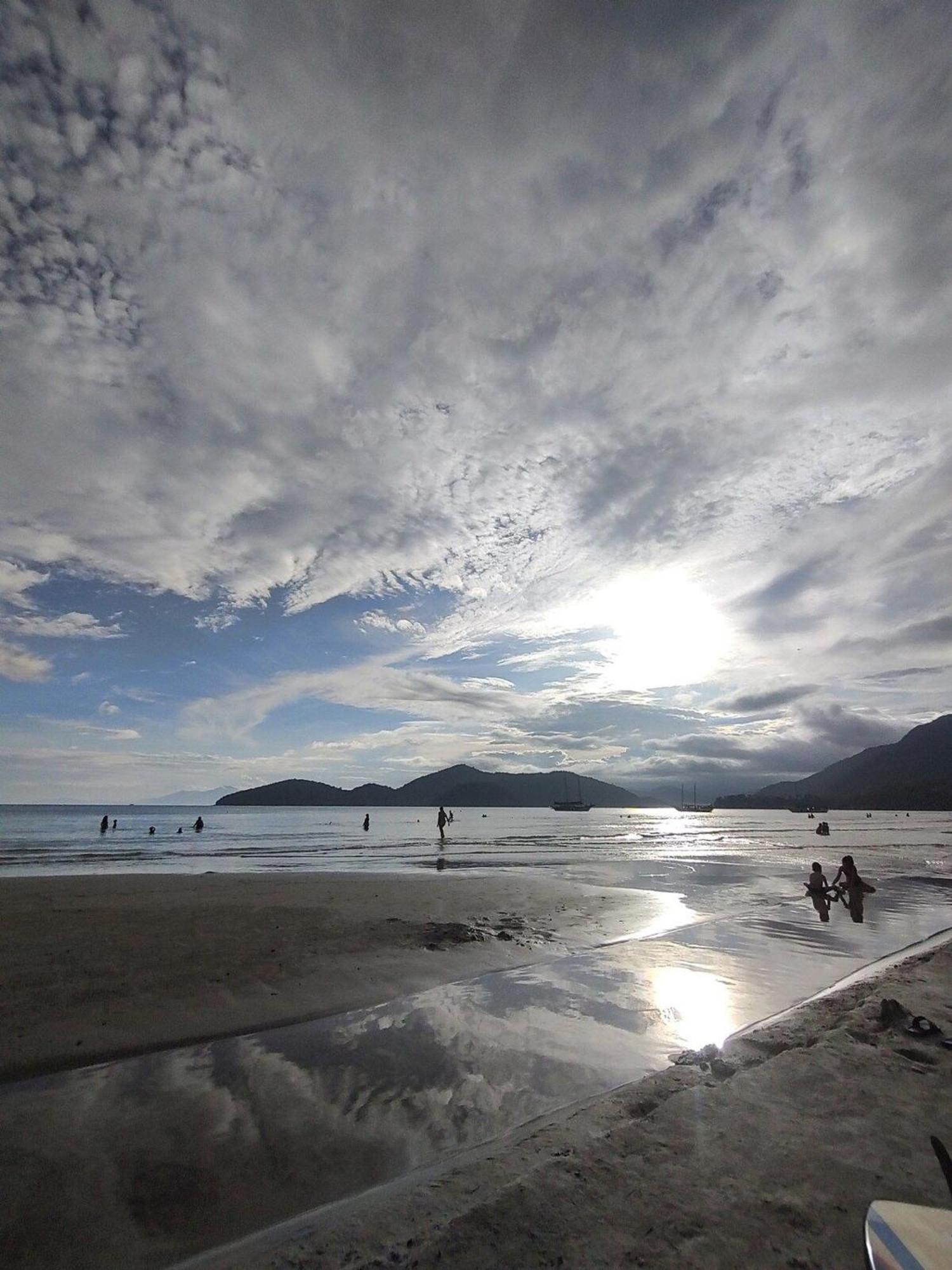 Apartamento Com Ar Cond. Na Praia Grande Ubatuba Exteriör bild